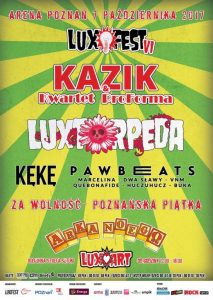 Luxfest 6 Poznań 7 października 2017