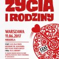 Marsz dla Życia i Rodziny 2017 warszawa